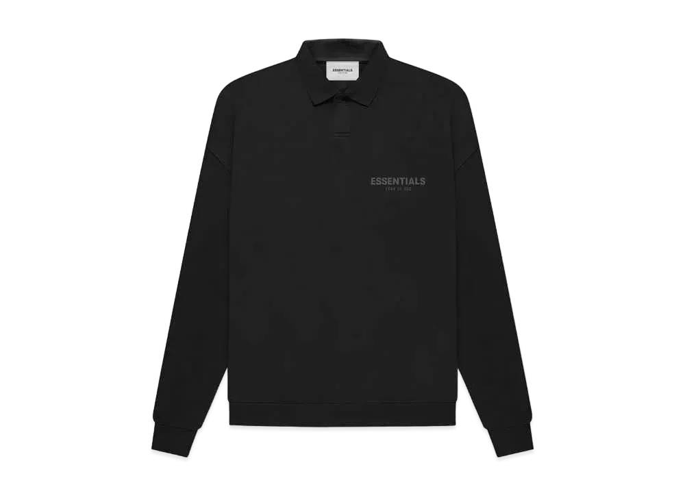 FEAR OF GOD ESSENTIALS LS POLO "Stretch Limo"