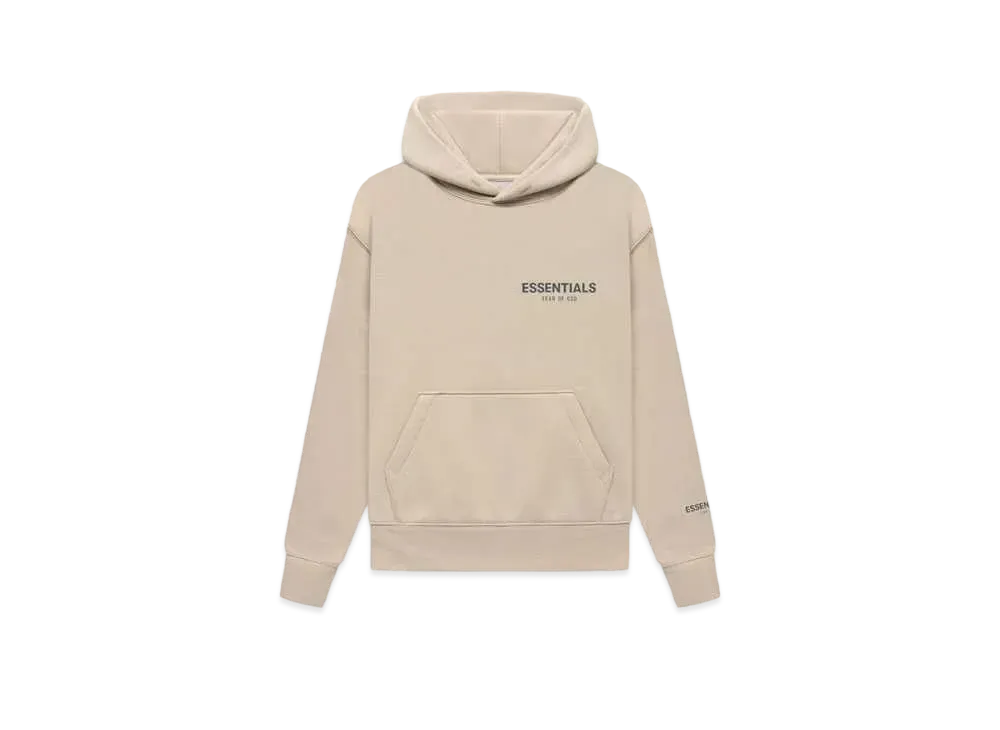 FEAR OF GOD ESSENTIALS KIDS PULLOVER HOODIE "string"