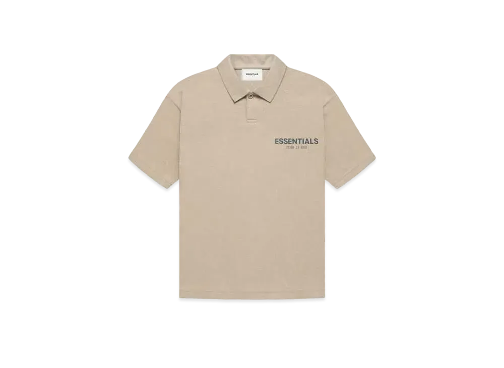 FEAR OF GOD ESSENTIALS KIDS SS POLO "string"
