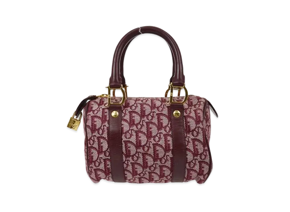 Dior Trotter Handle Bag "Bordeaux"