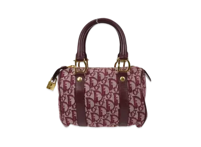 Dior Trotter Handle Bag "Bordeaux"