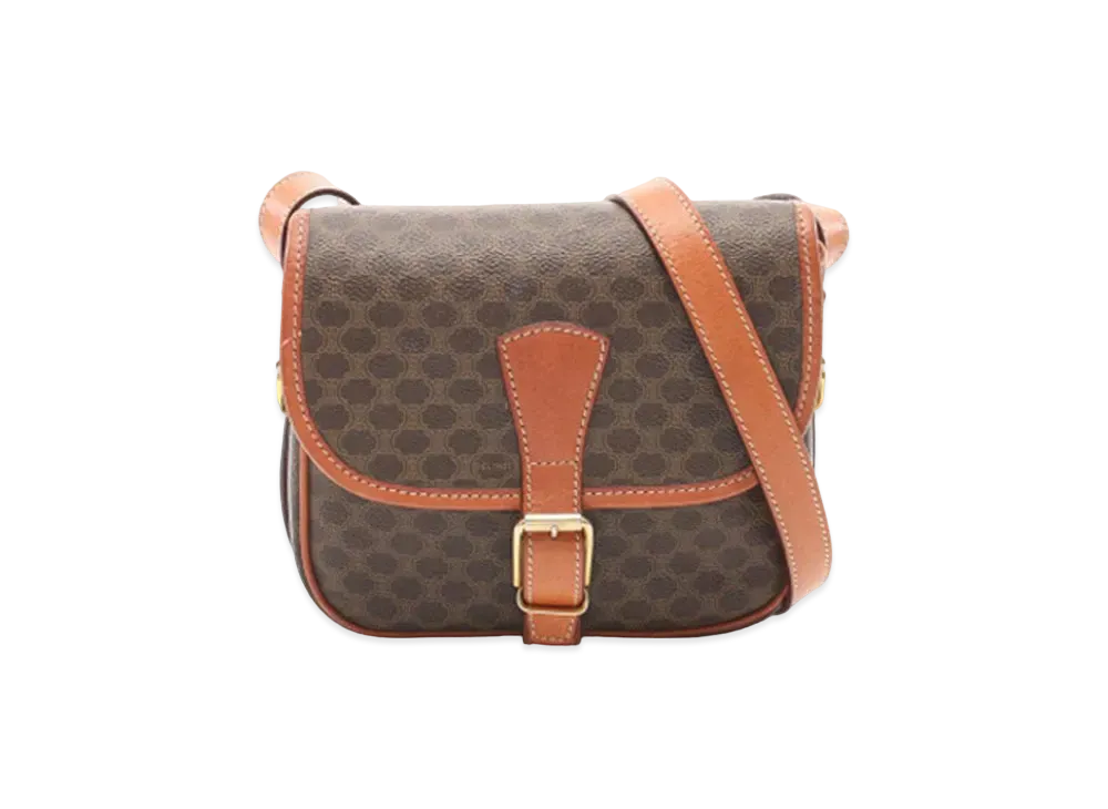 CELINE Macadam Shoulder Bag