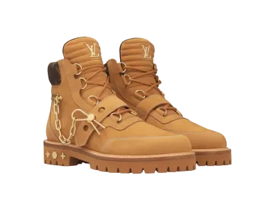 Louis Vuitton LV Creeper Ankle Boot "Camel"