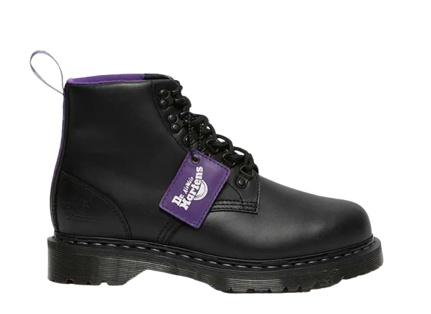 ザ・ノースフェイス パープルレーベル × ドクターマーチン メンズ 101 6タイブーツ "ブラック"