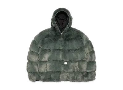 Supreme / WTAPS Faux Fur Hooded Jacket "Green"