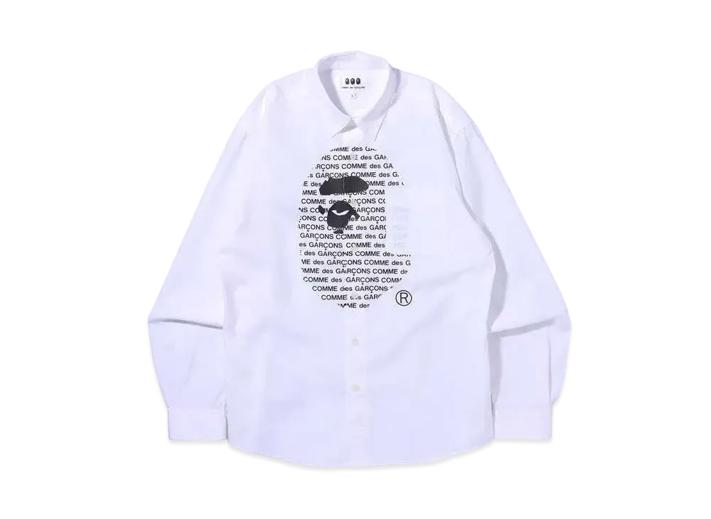 A BATHING APE x CDG OSAKA SHIRT "White"