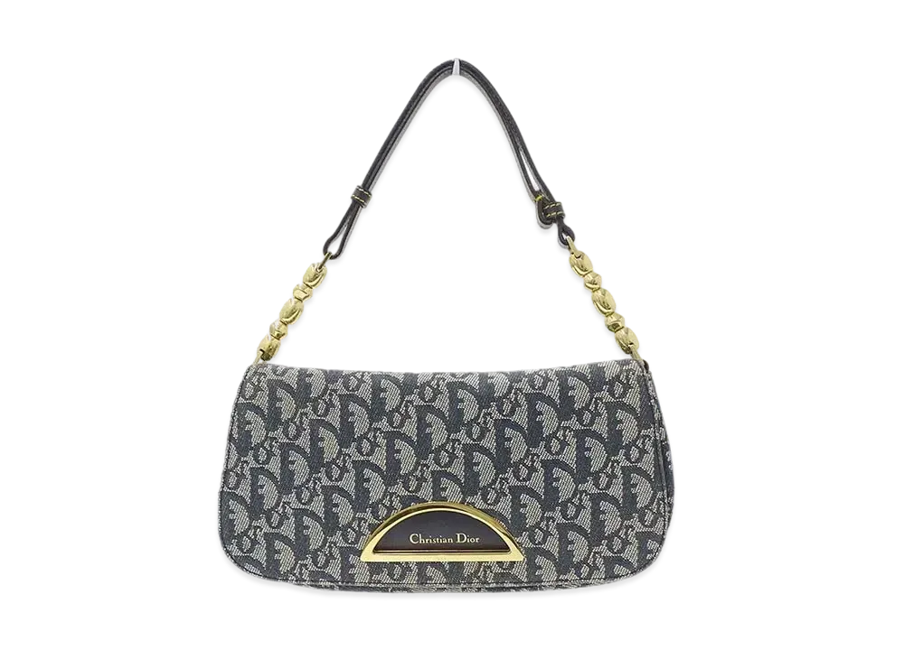 Dior Trotter G Hand bag "Blue"