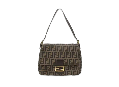 Fendi Mamma Baguette Shoulder Bag "Brown"