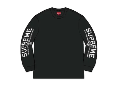 Supreme Intarsia Sleeve L/S Top "Black"