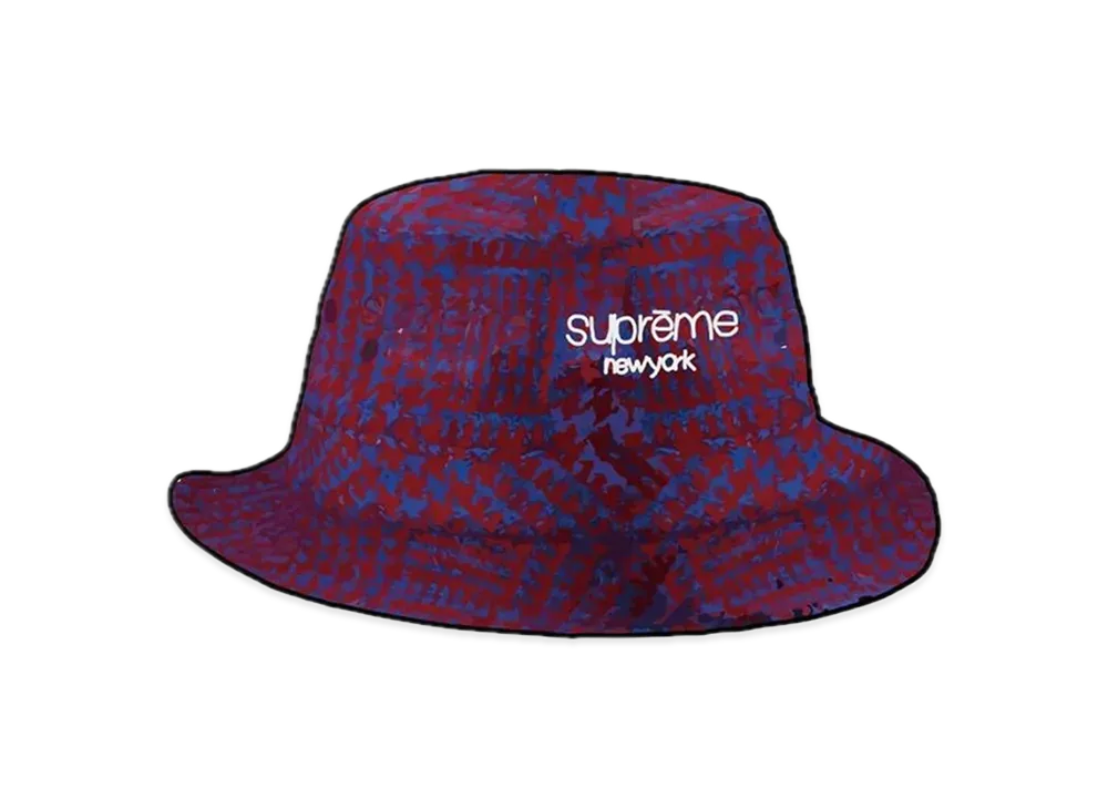 Supreme Harris Tweed Classic Logo Crusher "Royal Multi"