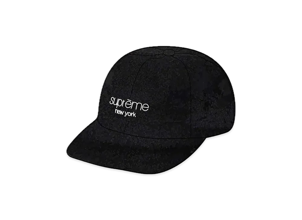 Supreme Harris Tweed Classic Logo 6-Panel "Black"
