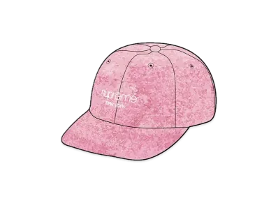 Supreme Harris Tweed Classic Logo 6-Panel "Pink"