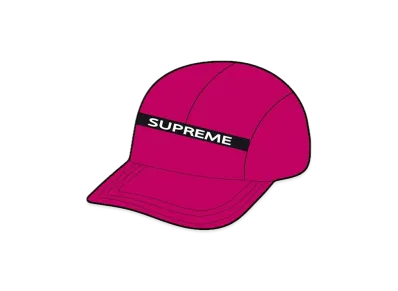 Supreme Top Zip Camp Cap "Magenta"