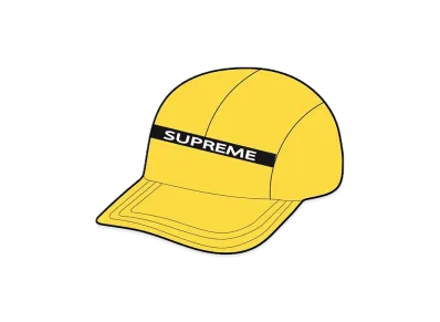 Supreme Top Zip Camp Cap "Yellow"