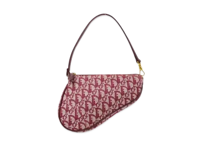Dior Trotter Saddle Handle Bag "Bordeaux"