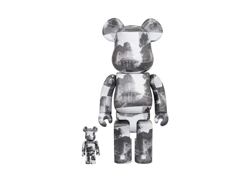 Bearbrick BATES MANSION 100% & 400%