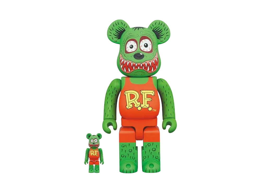 Bearbrick RAT FINK(TM) 100% & 400%