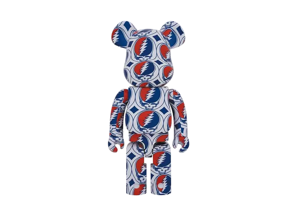 Bearbrick GRATEFUL DEAD 1000% (STEAL YOUR FACE)
