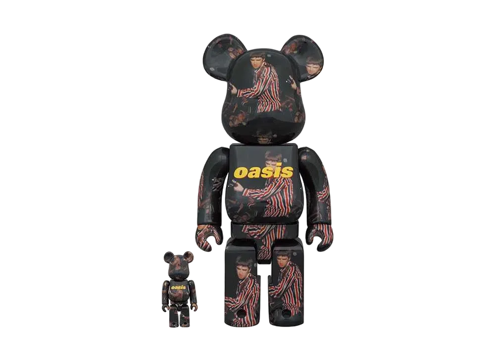Bearbrick OASIS KNEBWORTH 1996 100% & 400% (Noel Gallagher)