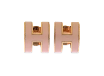 Hermes Pop H Pierce "Pink/Gold"