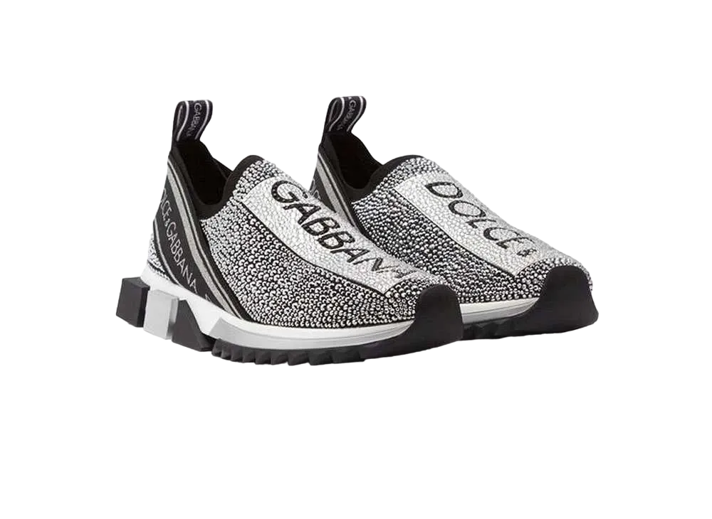 ドルチェ & ガッバーナ ソレント スニーカー テルモストラス クリスタル