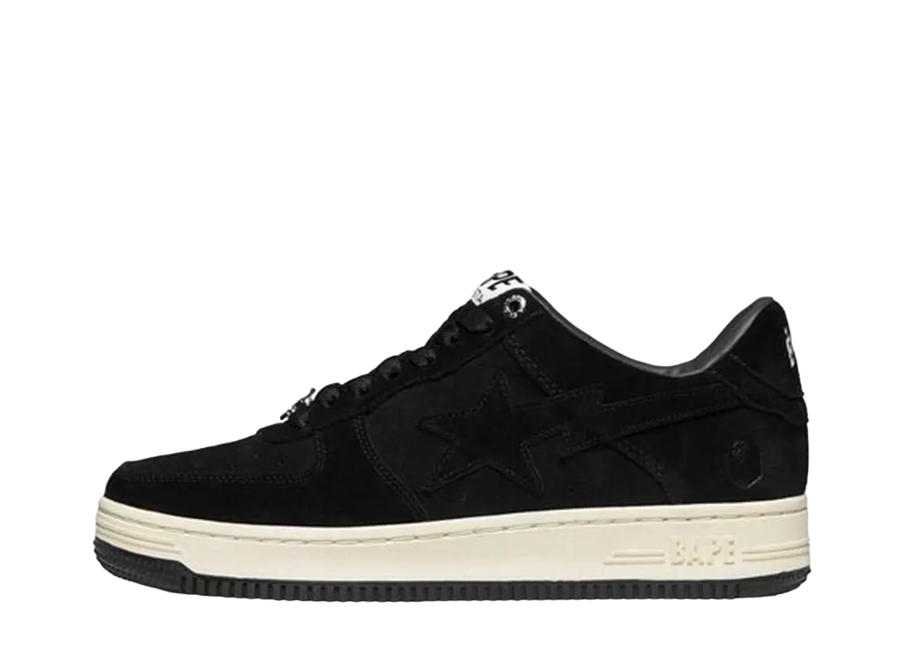 A BATHING APE®︎ Women's BAPE STA Suede "Black"