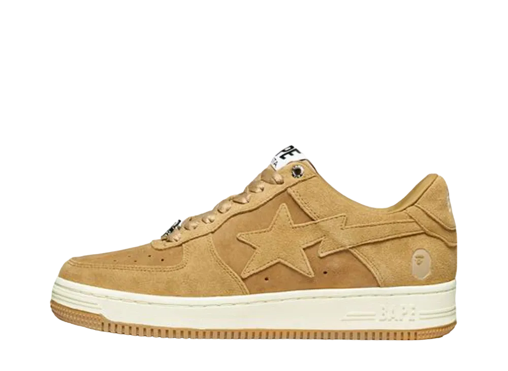A BATHING APE®︎ Women's BAPE STA Suede "Beige"