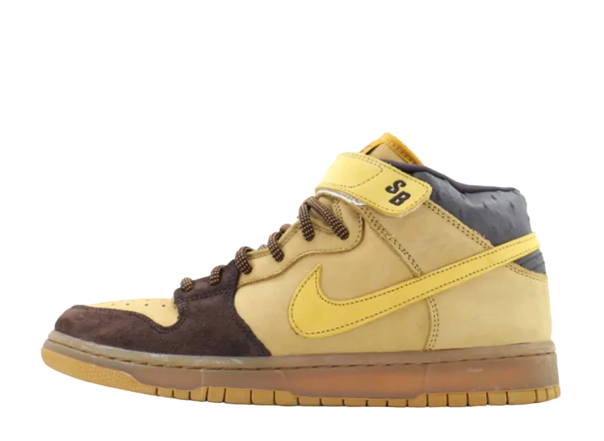 ナイキ SB ダンク ミッド "ウィート ブロンズ"