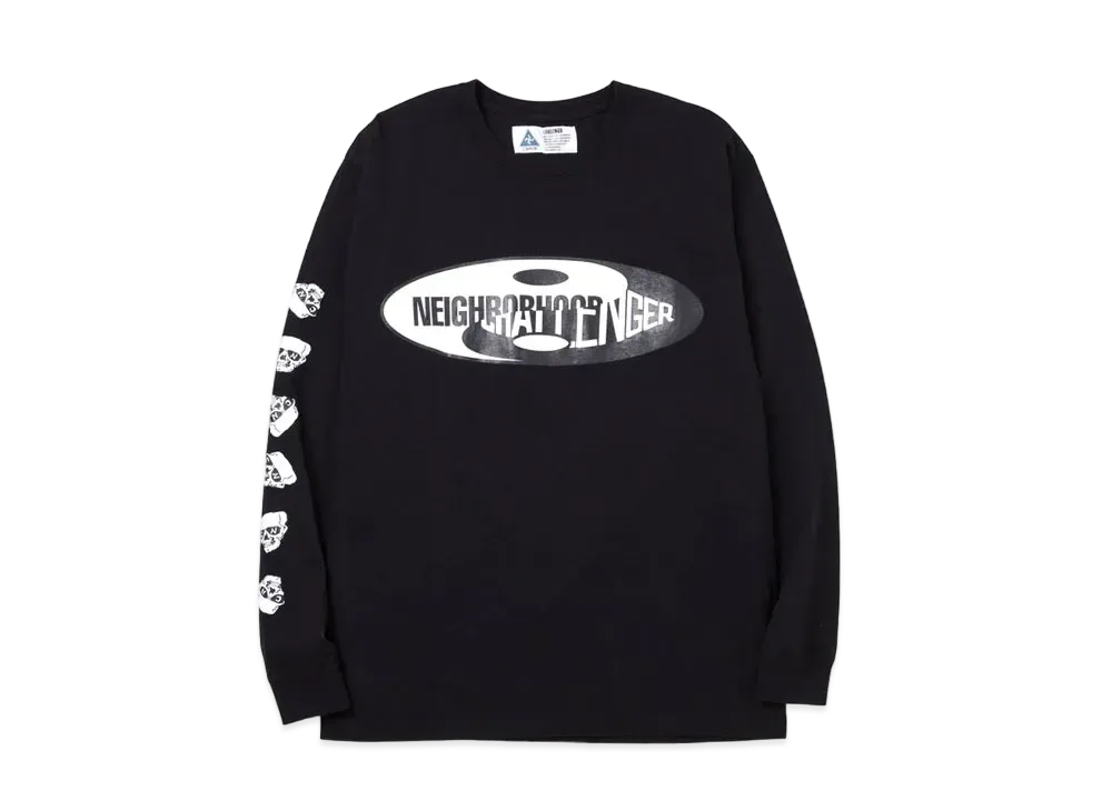 NEIGHBORHOOD CANH SKULL / C-TEE . LS "Black"