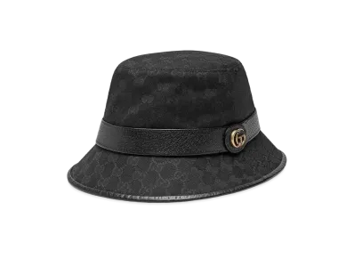 GUCCI GG Canvas Bucket Hut "Black"