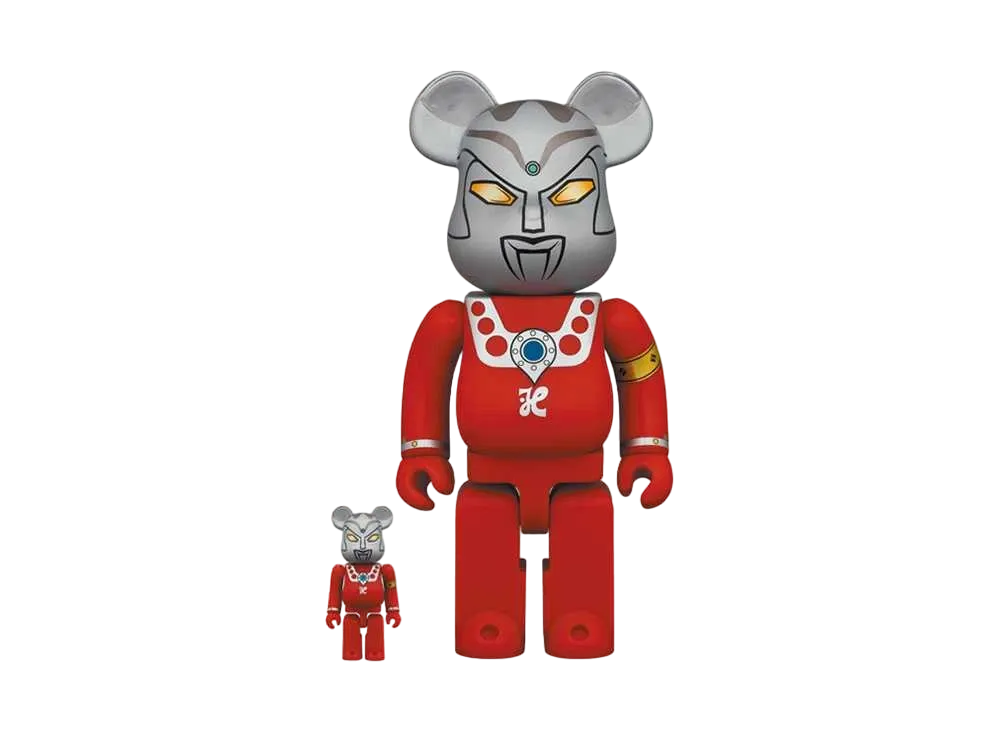 Bearbrick Ultraman Leo 100% & 400%