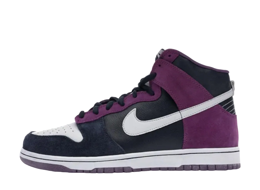 ナイキ SB ダンク ハイ "ダーク オブシディアン メタリック プラチナム"