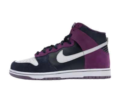 Nike SB Dunk High "Dark Obsidian Metallic Platinum"