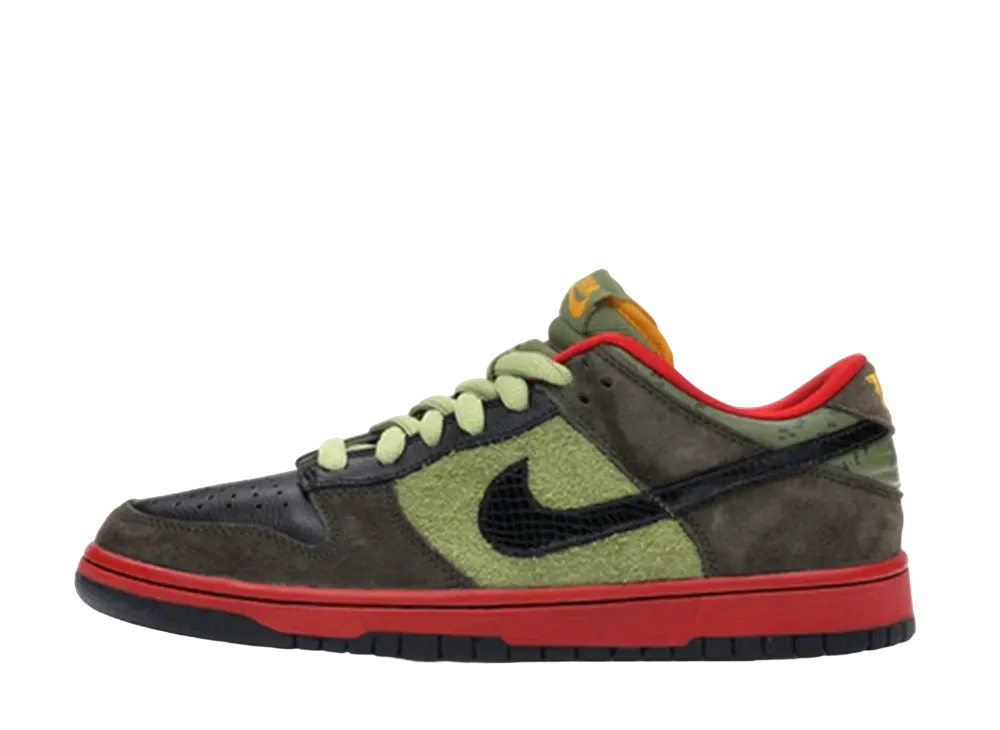 ナイキ SB ダンク ロー "アスパラガス"