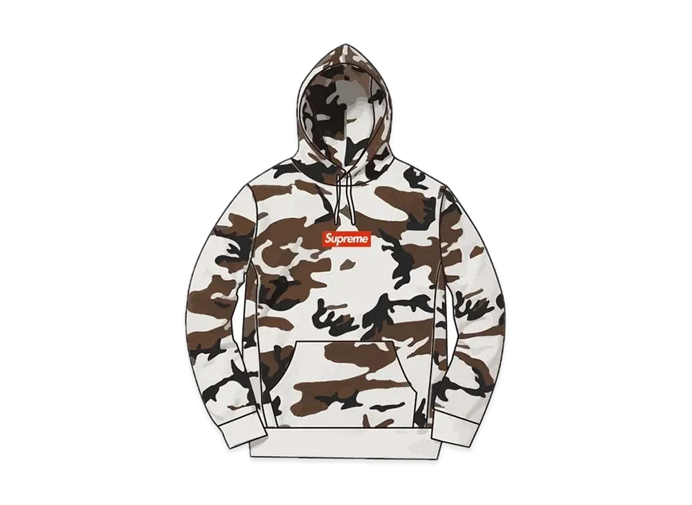 Supreme Box Logo Hooded Sweatshirt "Original Camouflage" (16FW)