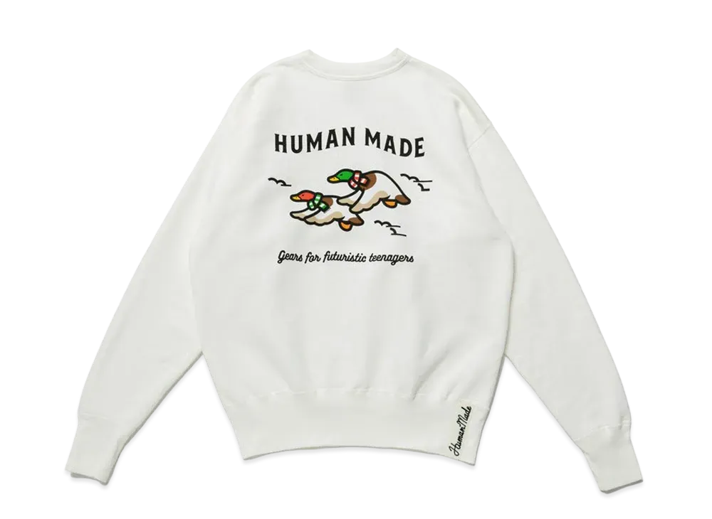 ヒューマン メイド クリスマス スウェットシャツ "ホワイト"