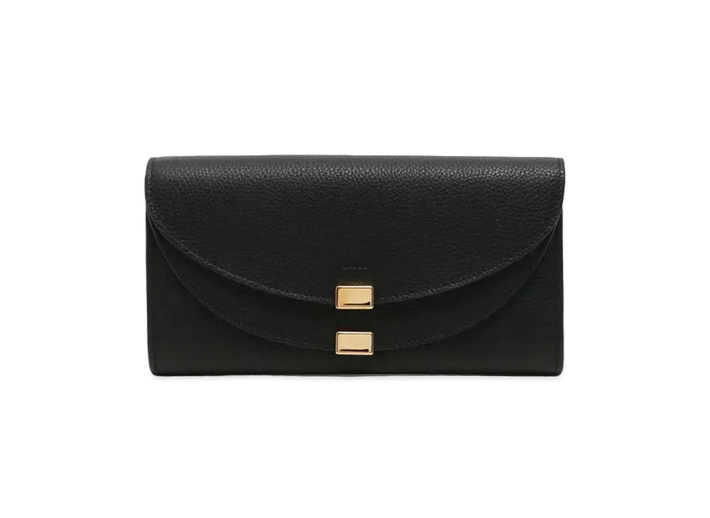 Chloe Georgia Long Wallet "Black"