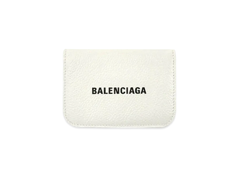 Balenciaga Cash Mini Wallet "White"