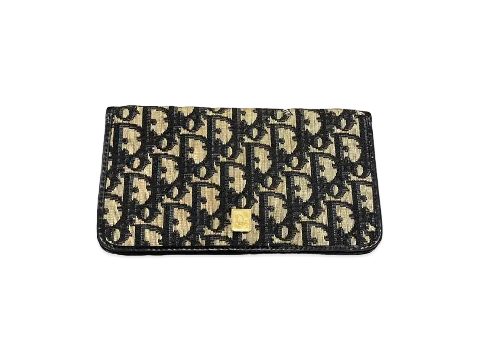 Dior Trotter Long Wallet "Navy"