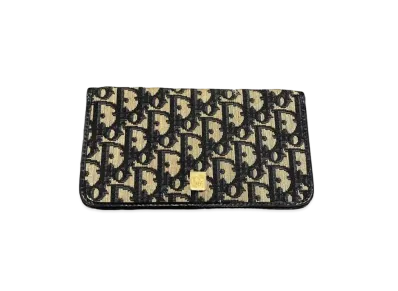 Dior Trotter Long Wallet "Navy"