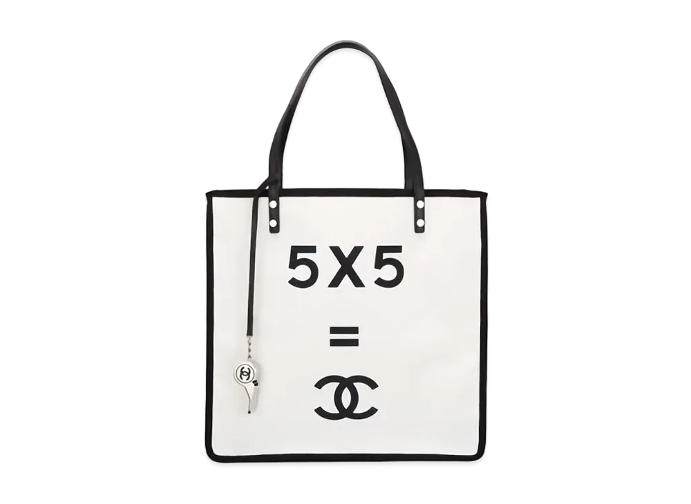 CHANEL Coco Mark Let's Lemon Street Tote Bag