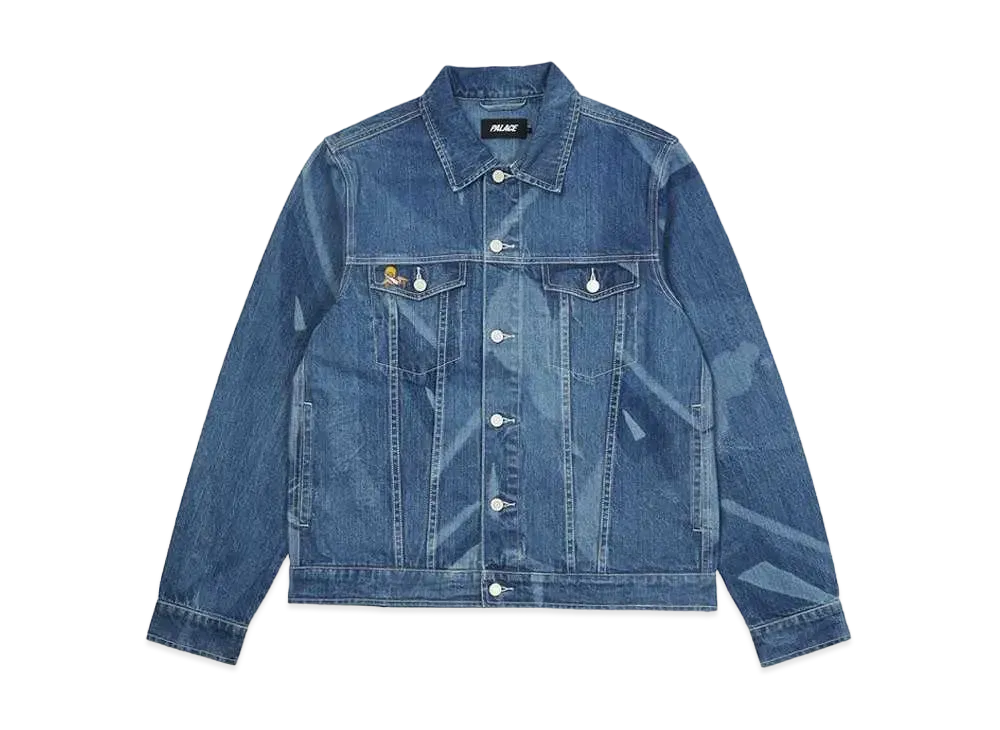 PALACE ZOMBY DENIM JACKET "Stone Wash"