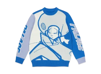 PALACE ZOMBY KNIT "Blue"