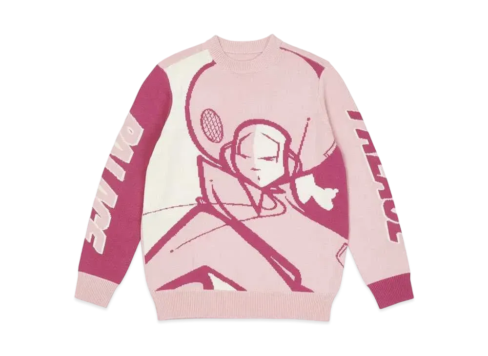 PALACE ZOMBY KNIT "Pink"