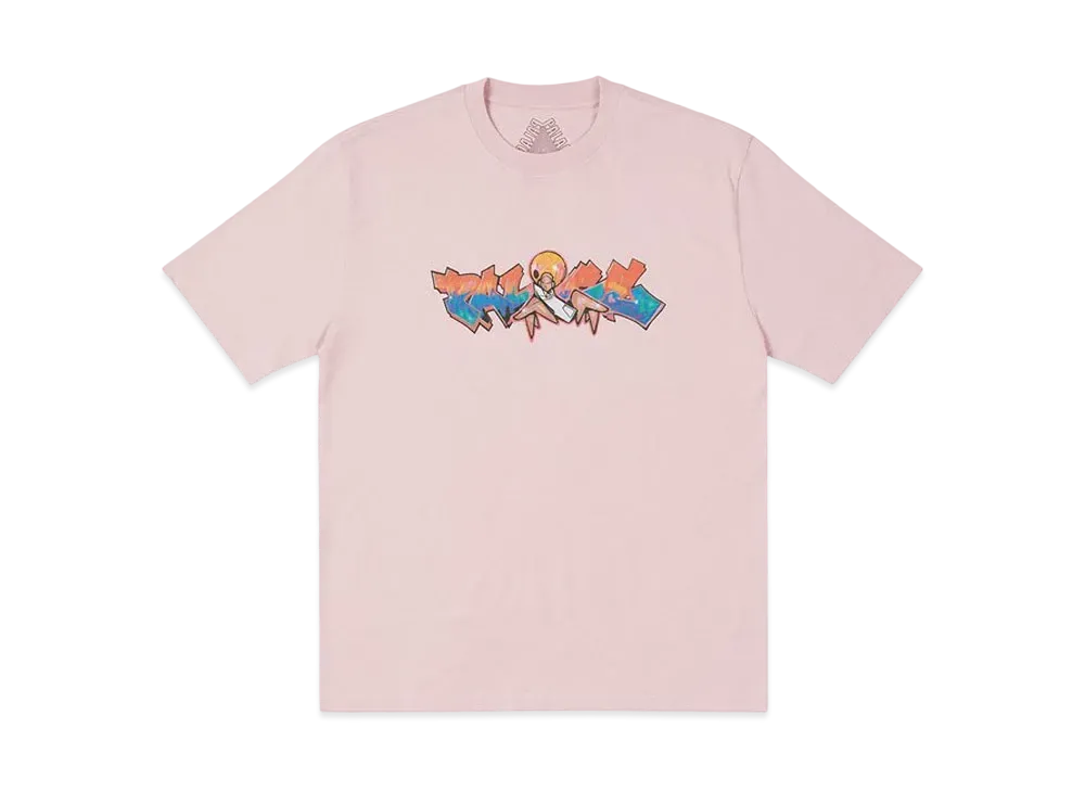 PALACE ZOMBY T-SHIRT "Light Pink"
