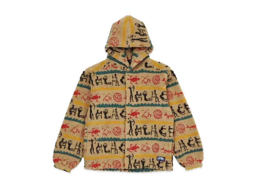 PALACE NEIN ELECTRICITY FLEECE "Tan"