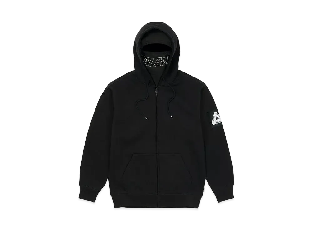 PALACE FACEMASK THERMAL HOOD "Black"