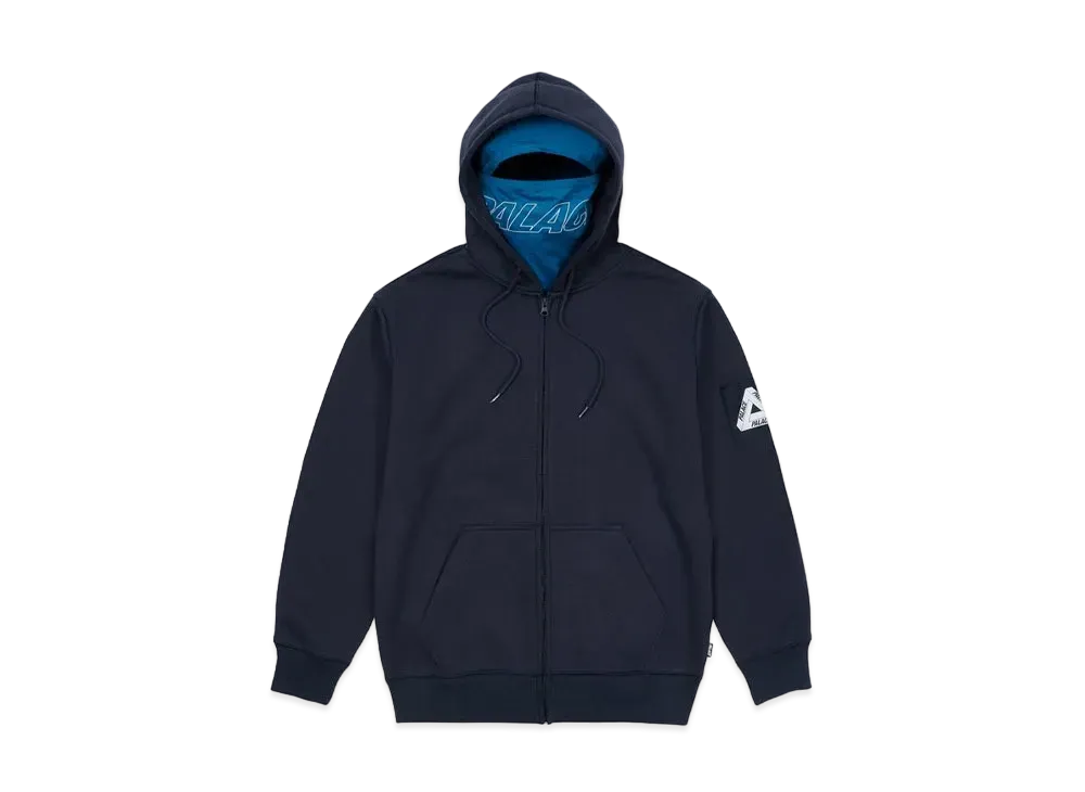 PALACE FACEMASK THERMAL HOOD "Navy"
