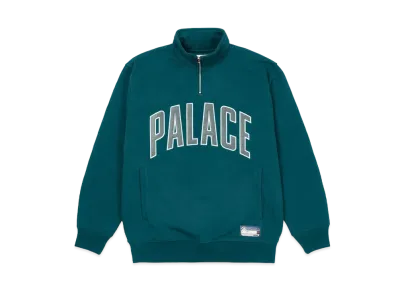PALACE 1/4 ZIP FUNNEL "Green"