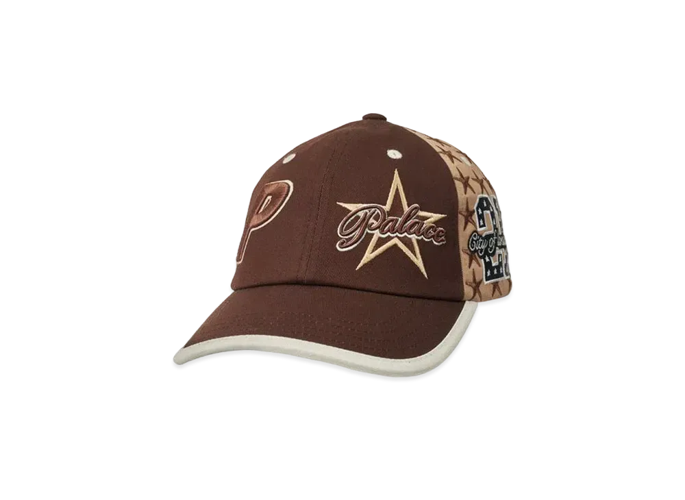 PALACE CITY 6-PANEL "Brown"